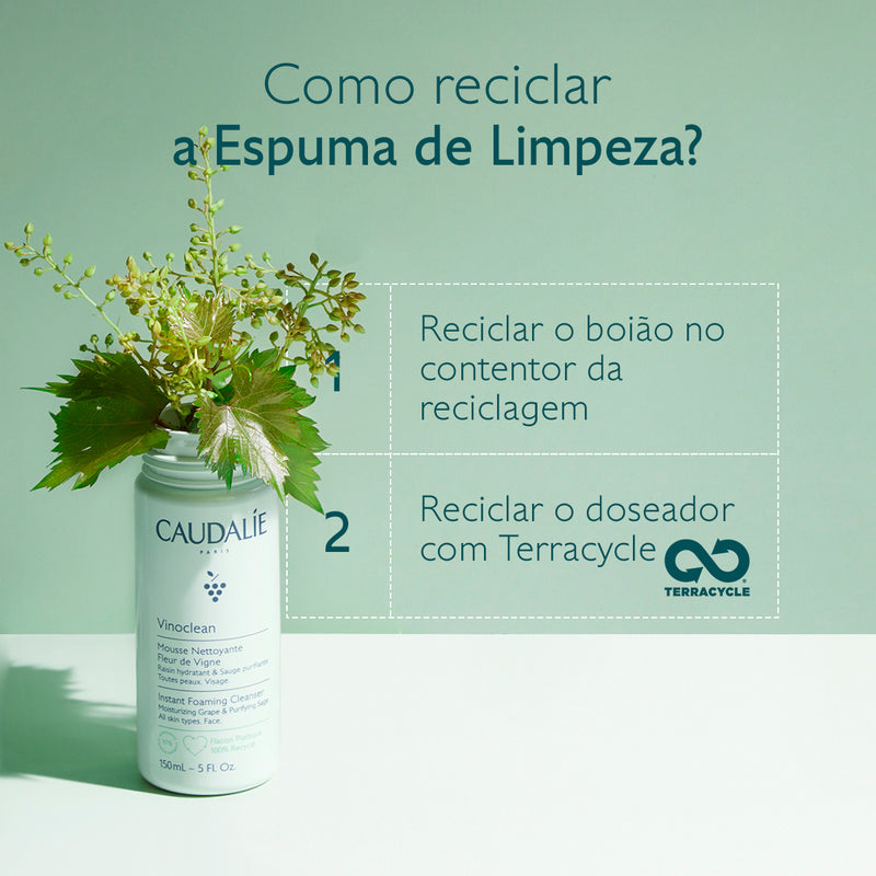 Caudalie Vinoclean Espuma de Limpeza Fleur de Vigne