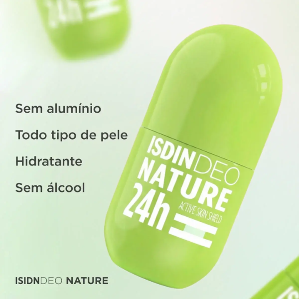 Isdin IsdinDEO Nature 24H Desodorizante Sem Alumínio Roll-On 50ml