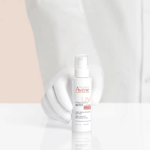 Avène Hyaluron Activ B3 Fluido Antienvelhecimento Tripla Eficácia SPF50 40ml