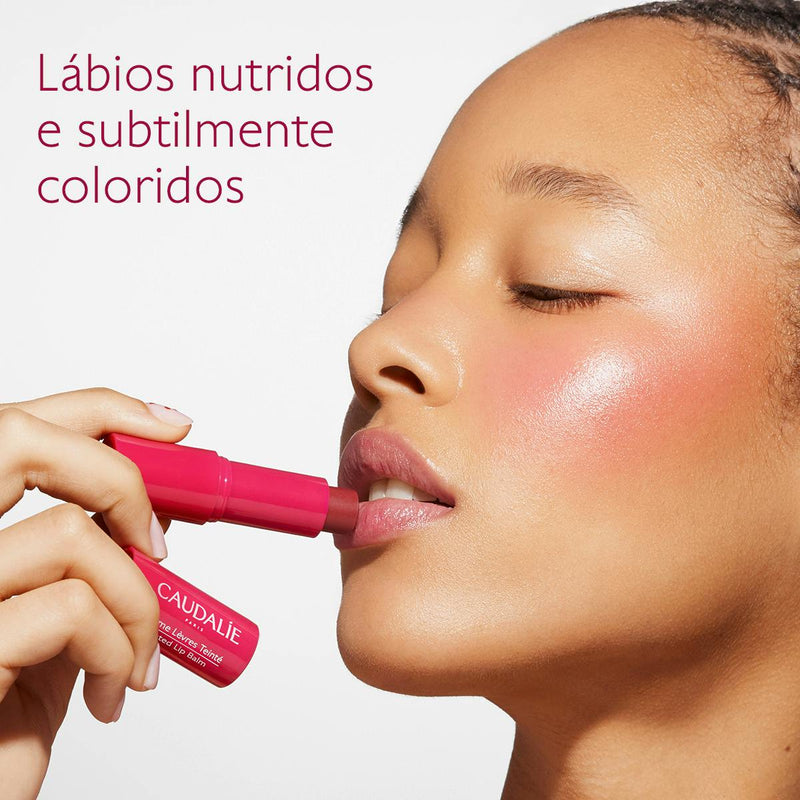 Caudalie Duo Coffret Kiss&Glow Eau Beauté & Bálsamo Labial c/Cor