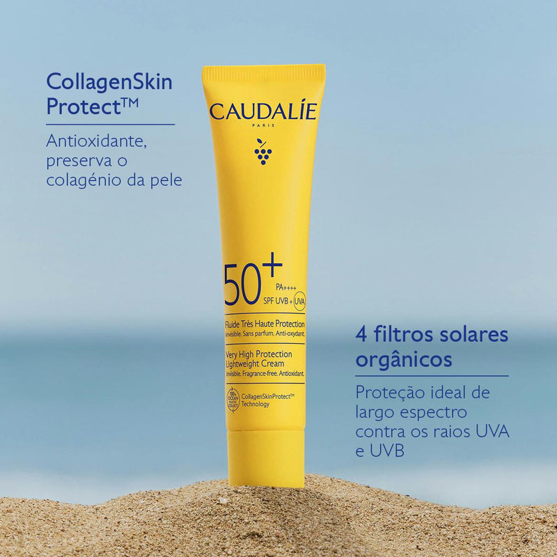 Caudalie Vinosun Fluído Proteção Muito Elevada SPF50+ 40ml