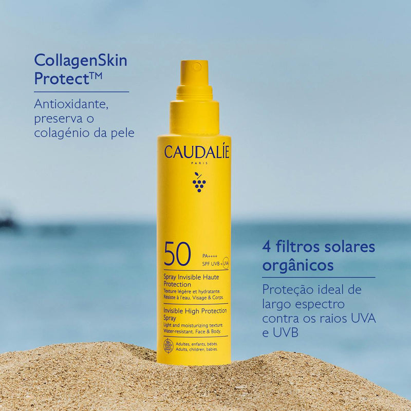 Caudalie Vinosun Spray Invisível Proteção Elevada SPF50 150ml