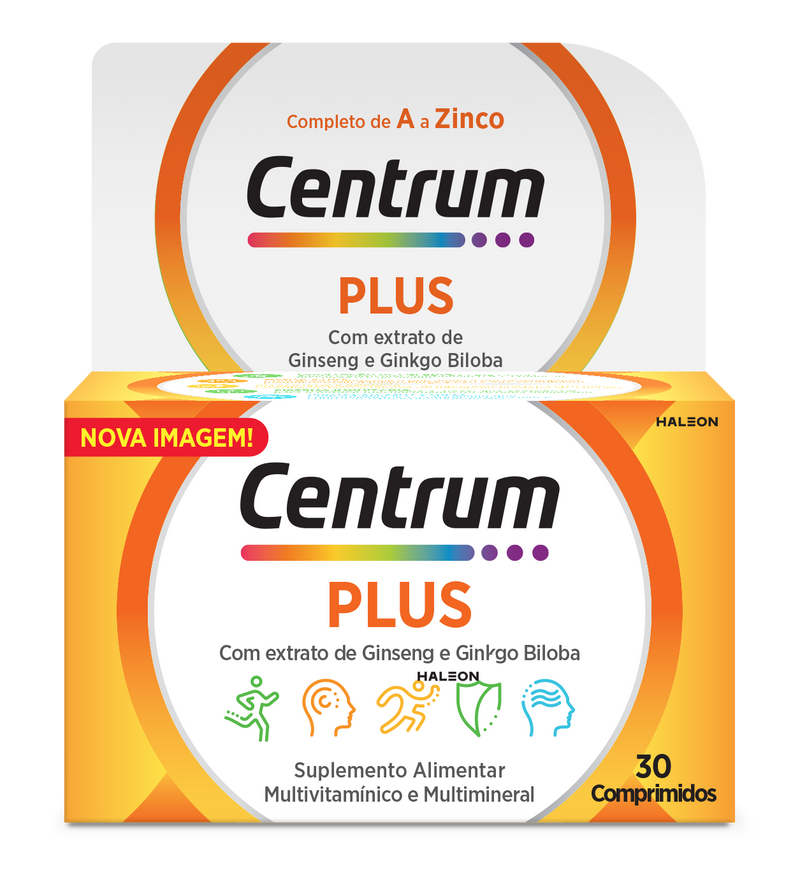 Centrum Plus Ginseng & Ginkgo 30 comp.