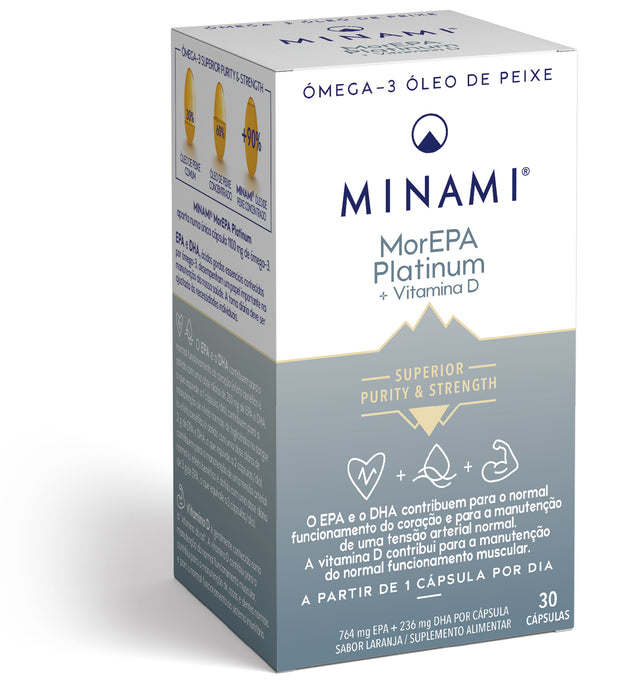 MorEPA Platinum Vitamina D 30 Cáps.