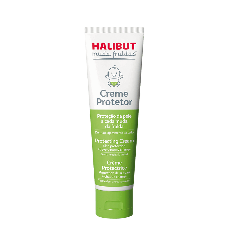 Halibut Muda Fraldas Creme Protetor