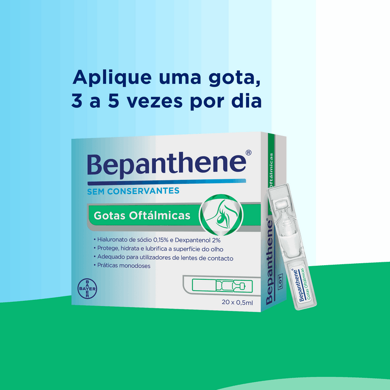 Bepanthene® Gotas Oftálmicas Monodoses 20x0,5ml