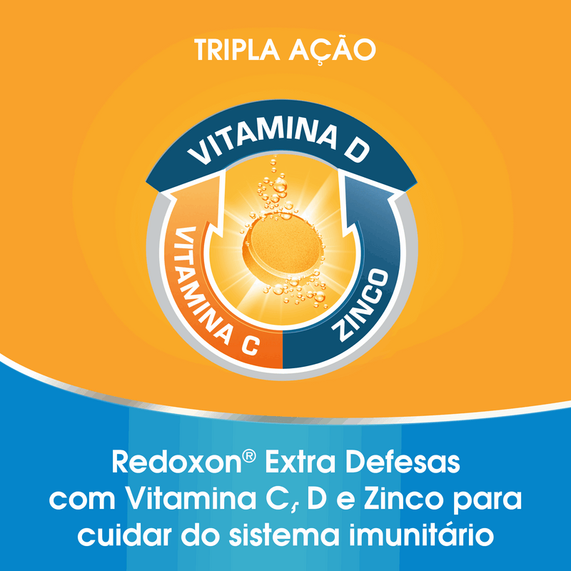 Redoxon Extra Defesas 15 comp. efervescentes