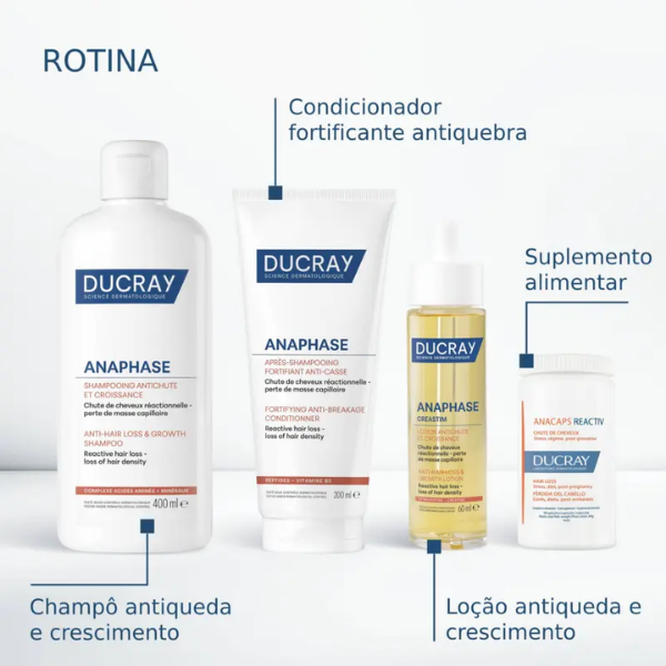 Ducray Anaphase Champô Antiqueda e Crescimento