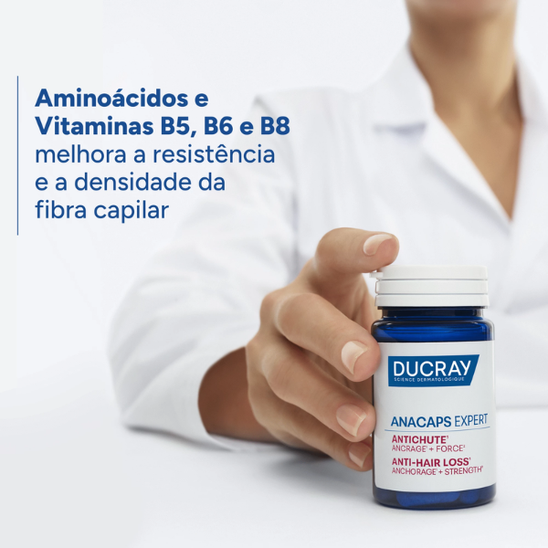 Ducray Pack 3 Meses Anacaps Expert Suplemento Antiqueda Crónica 90cp.