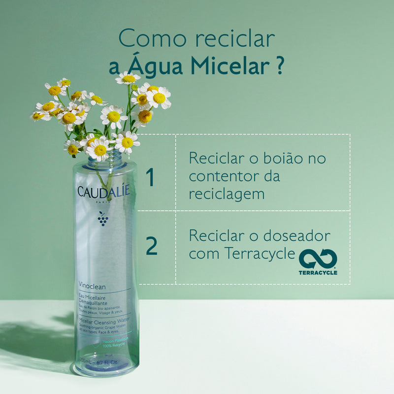 Caudalie Vinoclean Água Micelar Desmaquilhante