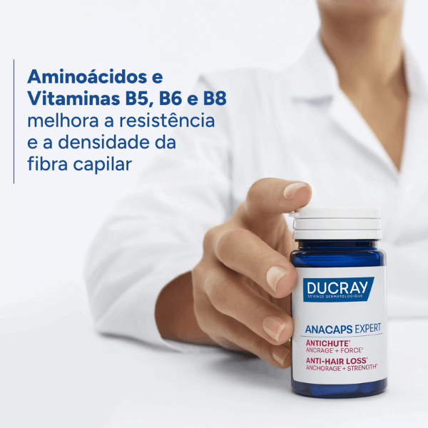 Ducray Pack 3 Meses Anacaps Expert Suplemento Antiqueda Crónica 90cp.