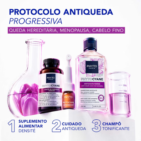 Phyto Phytocyane Intensive+ Champô Antiqueda Mulher