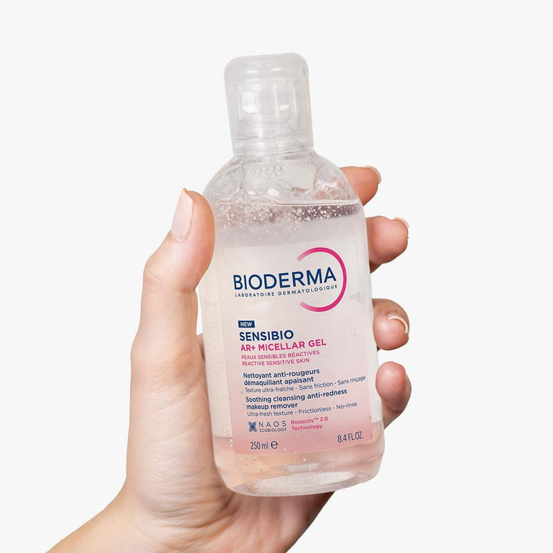 Bioderma Sensibio AR+ Gel Micelar Limpeza Pele Vermelhidão 250ml