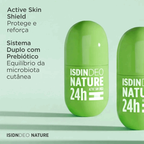 Isdin IsdinDEO Nature 24H Desodorizante Sem Alumínio Roll-On 50ml