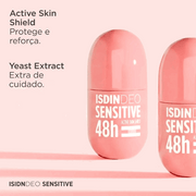 Isdin IsdinDEO Sensitive 48H Desodorizante Antitranspirante Pele Sensível Roll-On 50ml