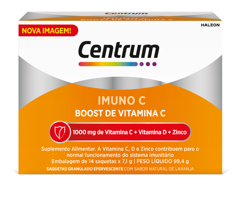 Centrum Imuno C 14 Saquetas Granulado Efervescente