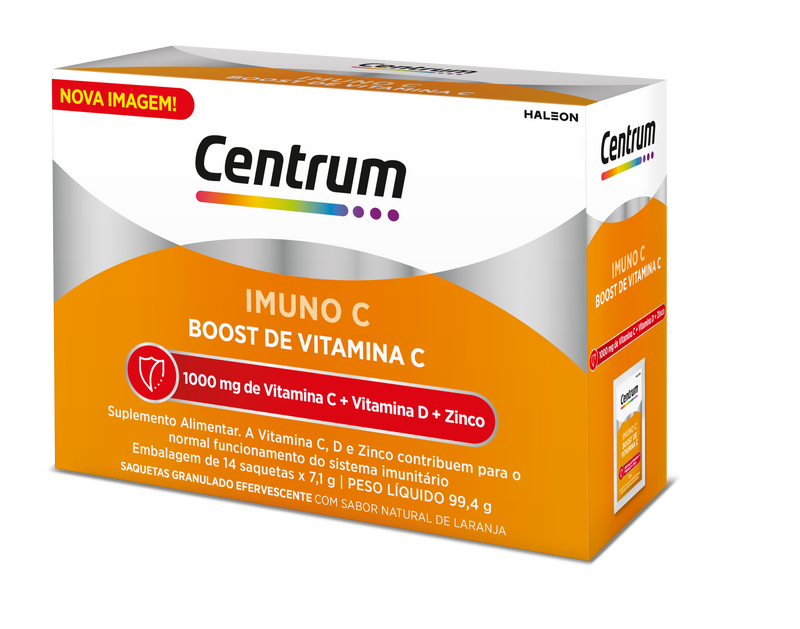 Centrum Imuno C 14 Saquetas Granulado Efervescente