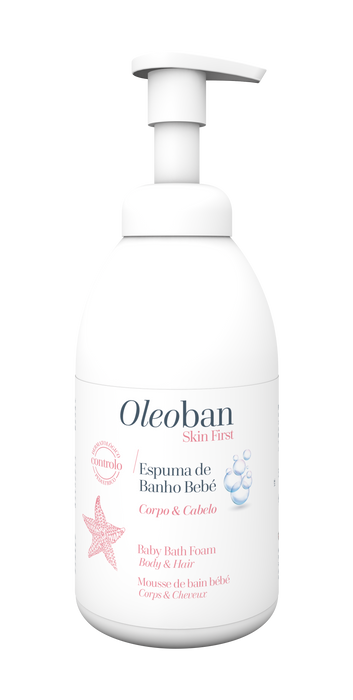 Oleoban Bebé Espuma de Banho 500ml