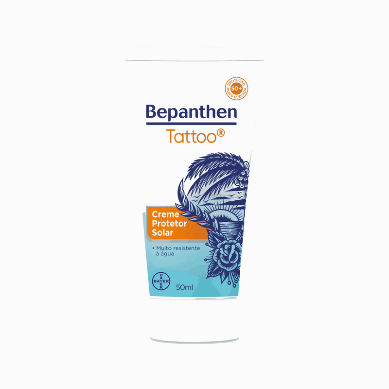 Bepanthen Tattoo® Creme Protetor Solar 50 ml