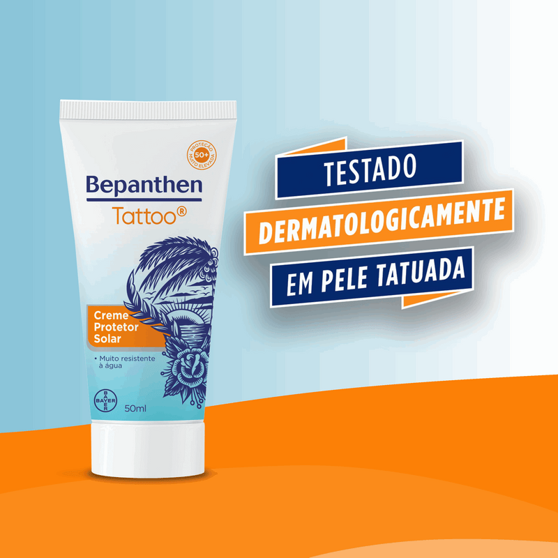 Bepanthen Tattoo® Creme Protetor Solar 50 ml