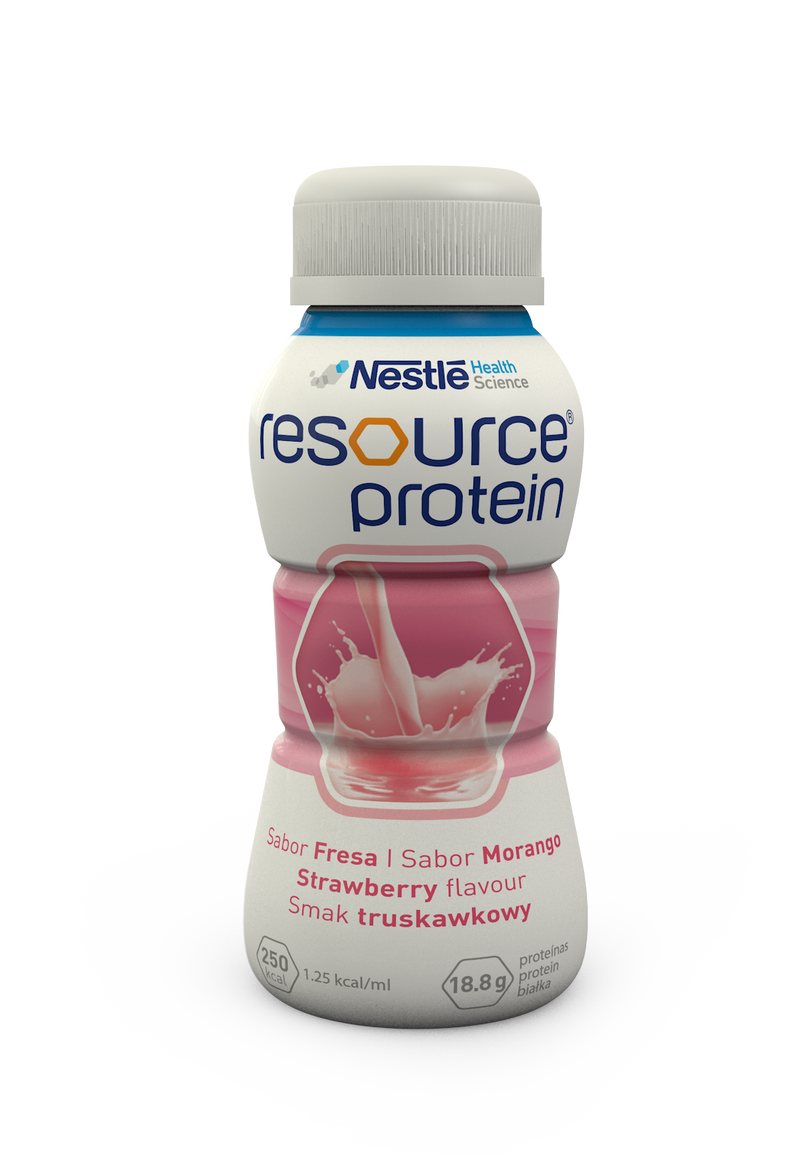 Botella de proteína Nestlé Resource (4 unidades, 200 ml)