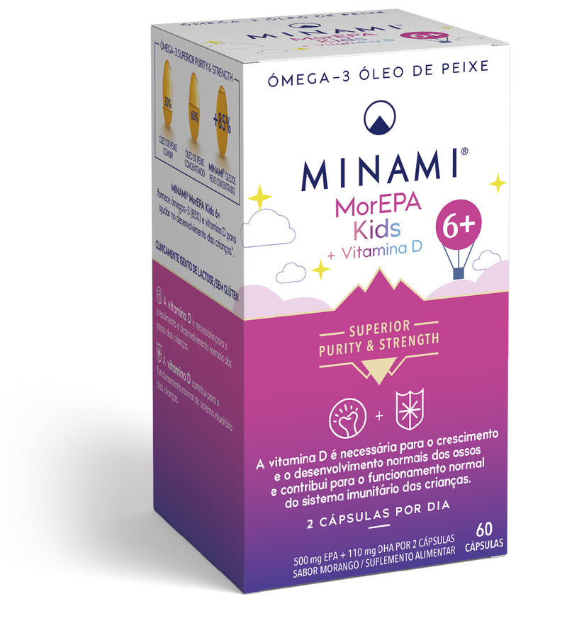 MorEPA Kids Vitamina D Crianças 60 Cáps.
