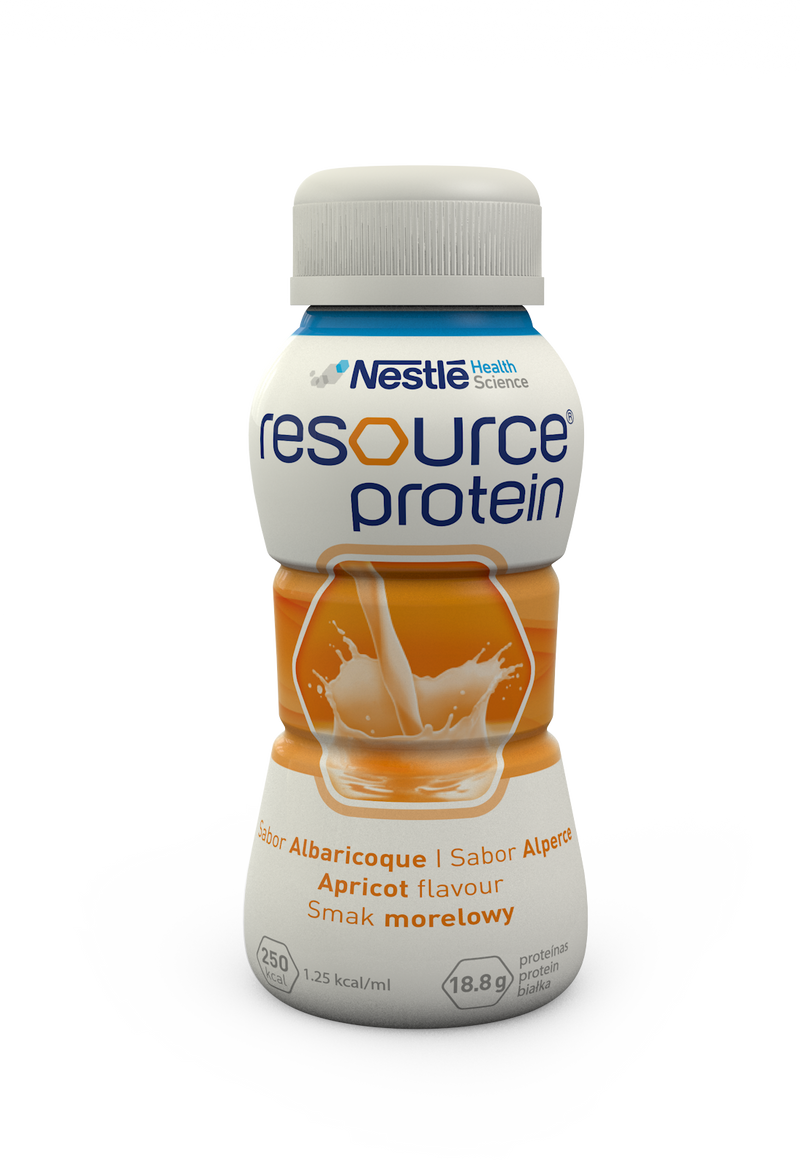 Botella de proteína Nestlé Resource (4 unidades, 200 ml)