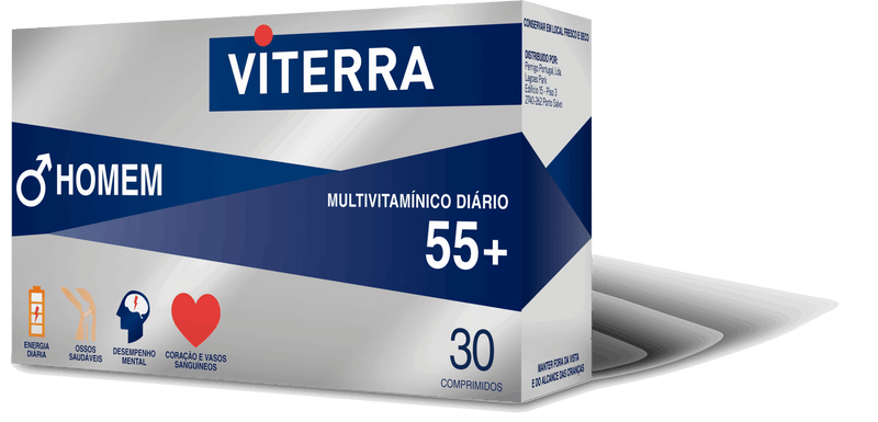 Viterra Platinum 55+ Homem 30 Comp.
