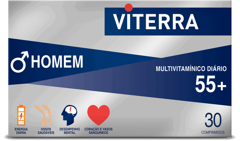 Viterra Platinum 55+ Homem 30 Comp.