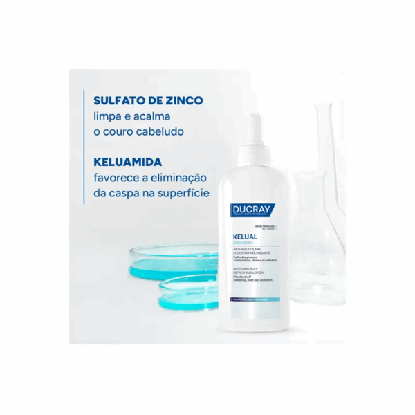 Ducray Kelual Squanorm Loção Refrescante Anti-Caspa 190ml