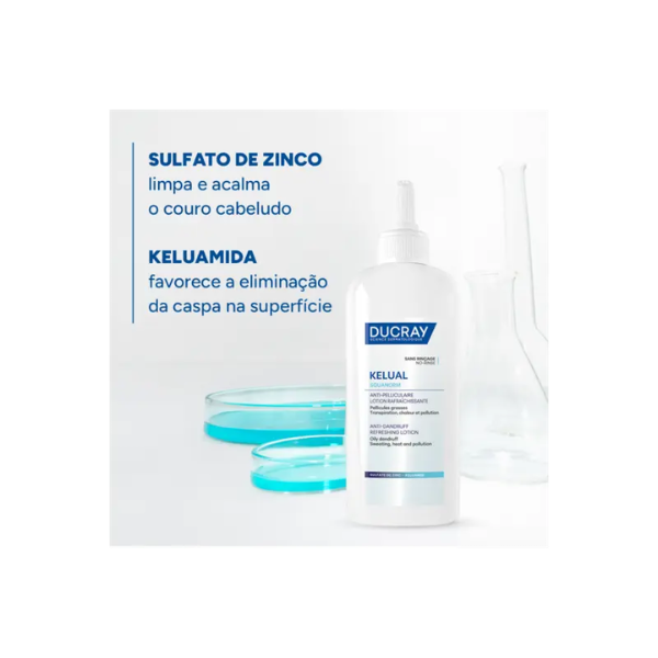 Ducray Kelual Squanorm Loção Refrescante Anti-Caspa 190ml