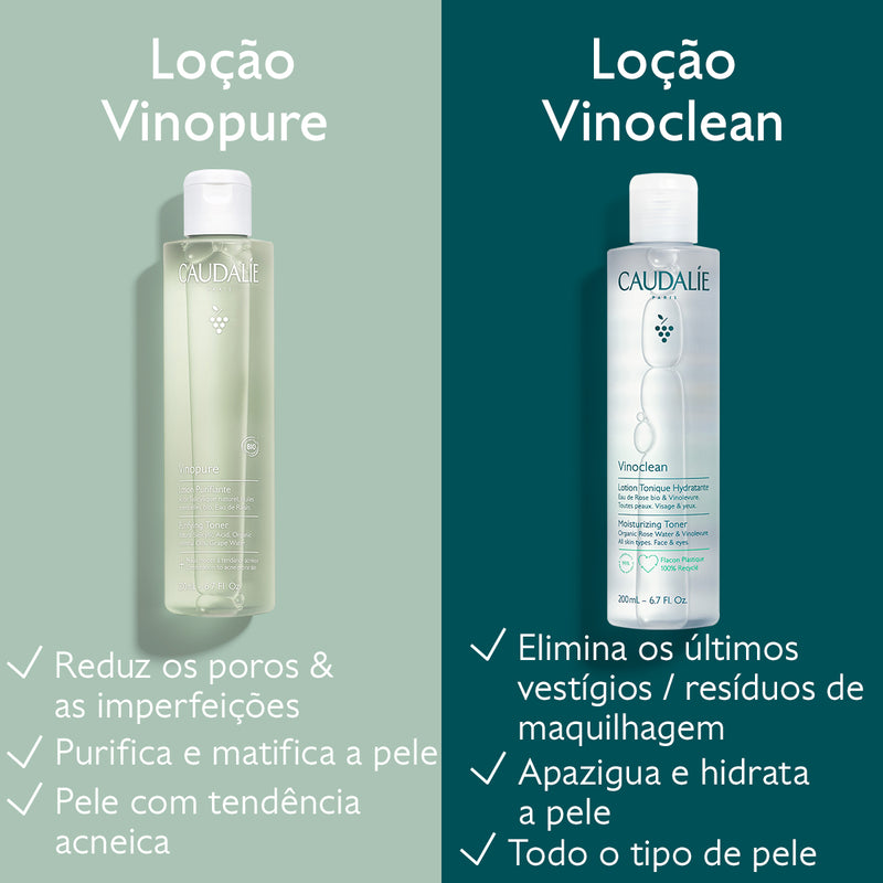 Caudalie Vinoclean Loção Tónica Hidratante