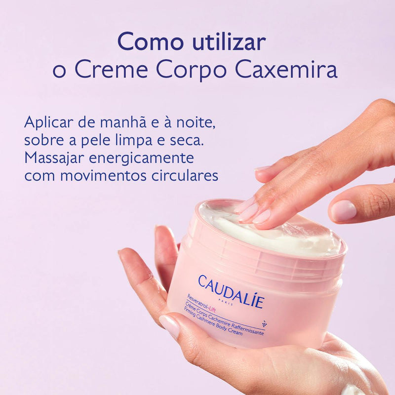 Caudalie Resveratrol-Lift Creme Corpo Caxemira Refirmante 200ml