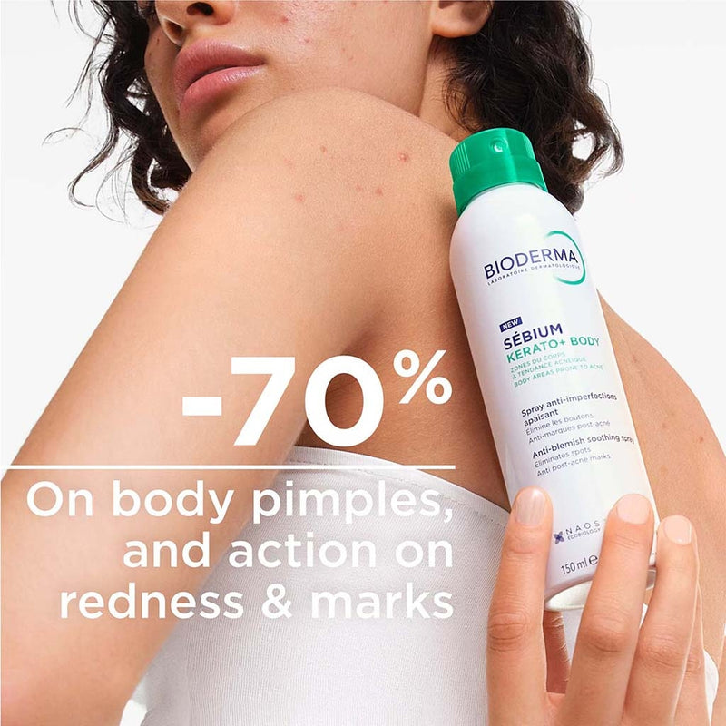 Bioderma Sébium Kerato+ Body Spray Anti-Imperfeições 150ml