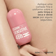 Isdin IsdinDEO Sensitive 48H Desodorizante Antitranspirante Pele Sensível Roll-On 50ml