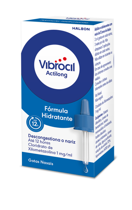 Vibrocil Actilong Gotas Nasais Adulto 10 ml