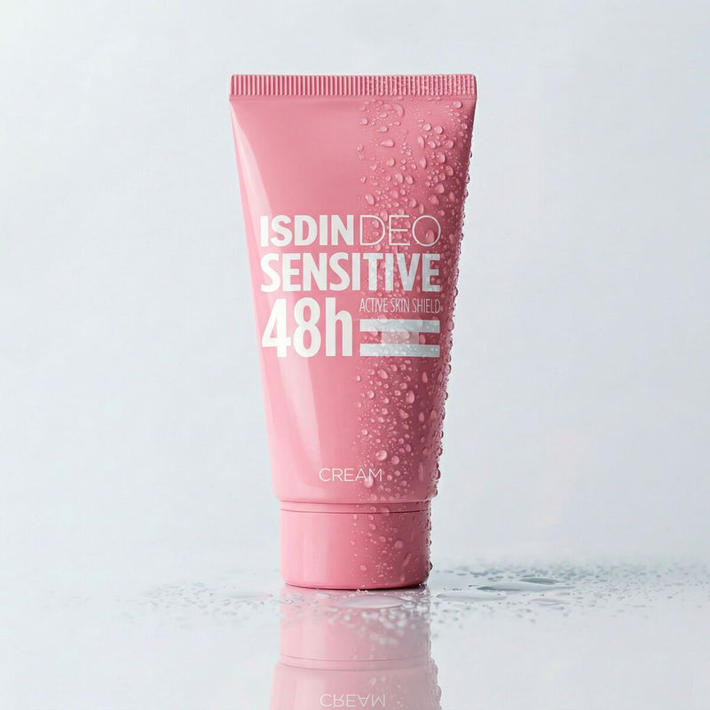 Isdin IsdinDEO Sensitive 48H Desodorizante Antitranspirante Pele Sensível Creme 50ml