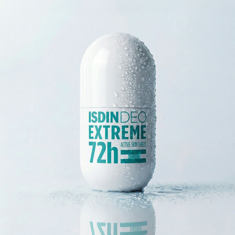 Isdin IsdinDEO Extreme 72H Desodorizante Antitranspirante Sem Álcool Transpiração Excessiva Roll-On 50ml