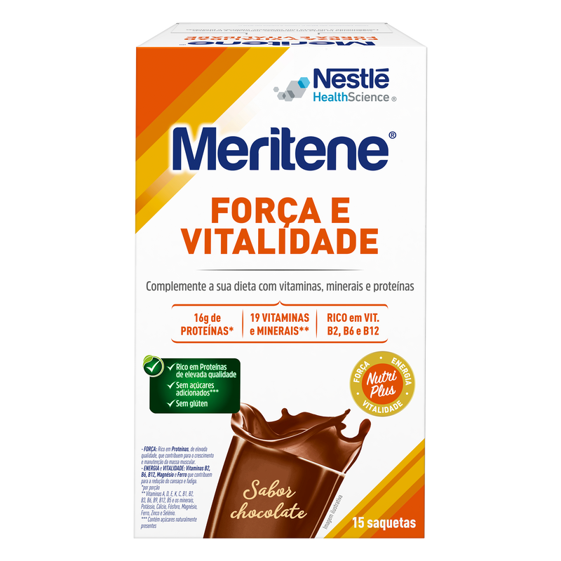 Nestlé Meritene Strength &amp; Vitality Sachets 15x30gr.