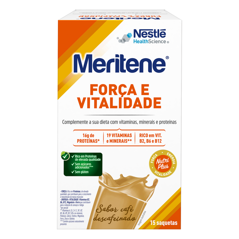 Nestlé Meritene Strength &amp; Vitality Sachets 15x30gr.