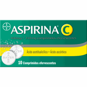 Aspirina® C 10 comp. efervescentes