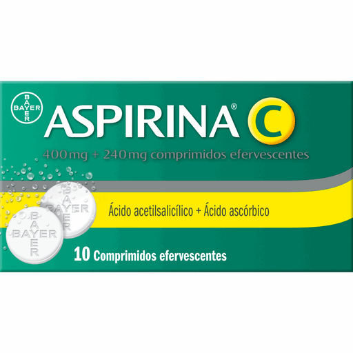 Aspirina® C 10 comp. efervescentes