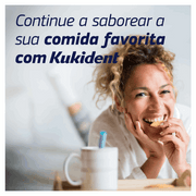 Kukident Pro Plus Sem Sabor Barreira Anti-Comida Creme Fixador Próteses Dentárias