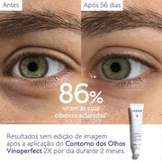 Caudalie Vinoperfect Cuidado Aclarador Contorno dos Olhos 15ml
