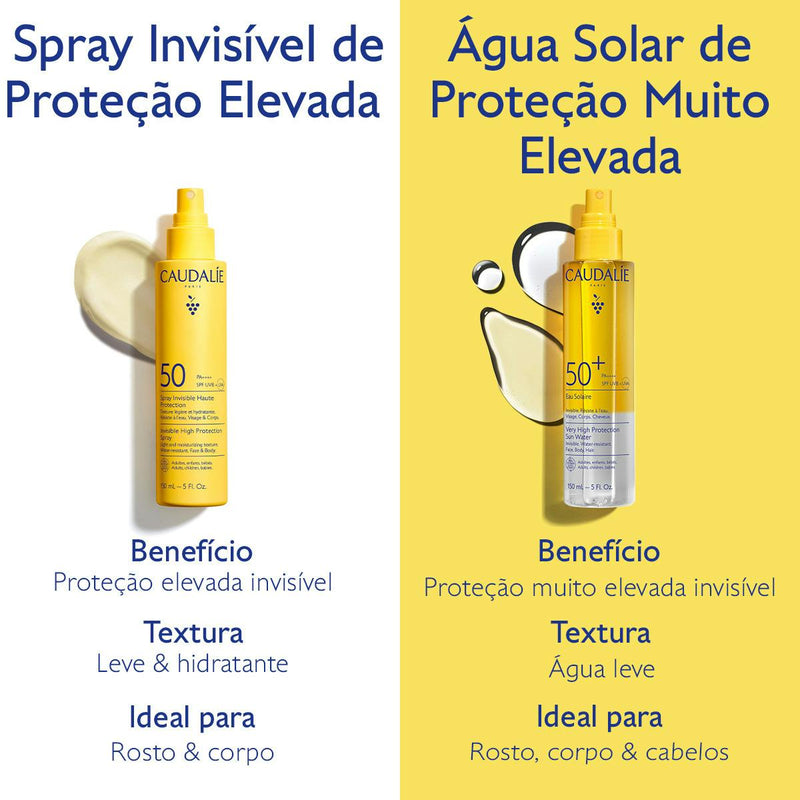 Caudalie Vinosun Spray Invisível Proteção Elevada SPF50 150ml