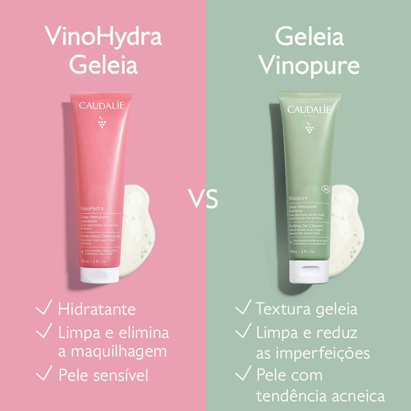Caudalie VinoHydra Geleia Limpeza Hidratante 150ml