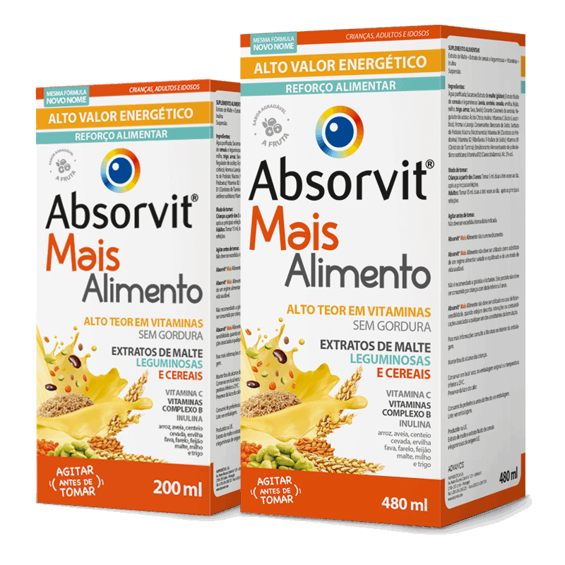 Absorvit Mais Alimento Xarope