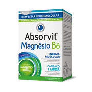 Absorvit Magnésio + B6 60 comp.