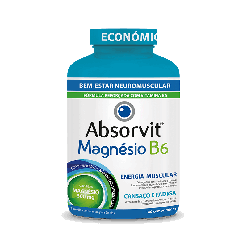 Absorvit Magnésio + B6 60 comp.