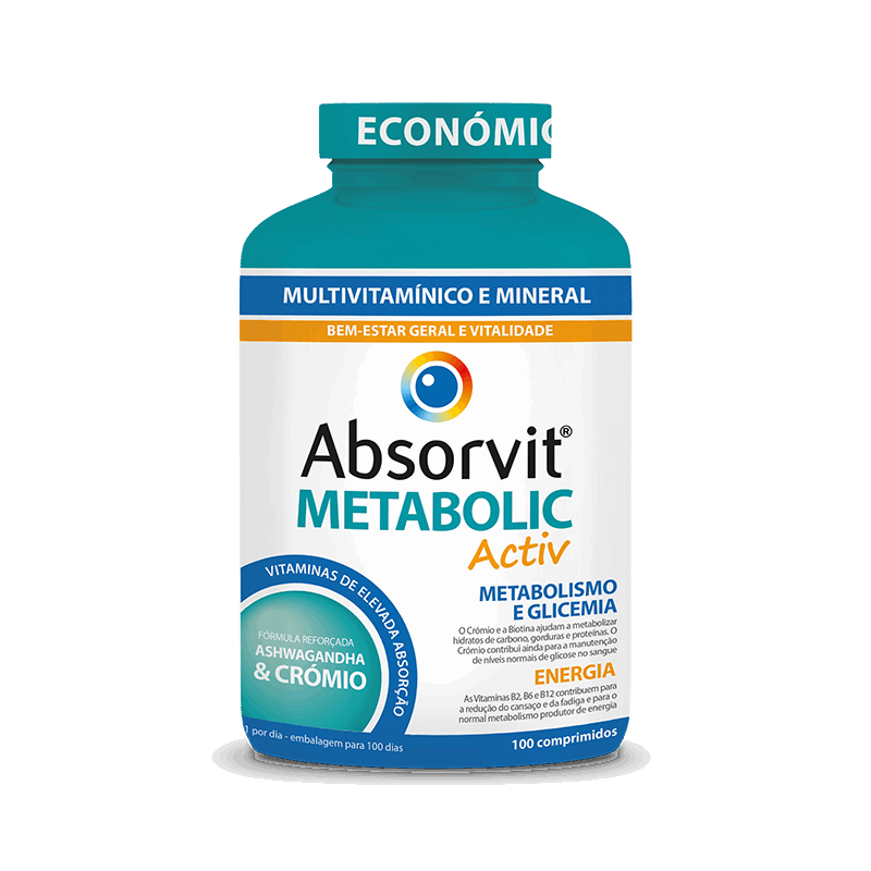 Absorvit Metabolic Activ Comprimidos